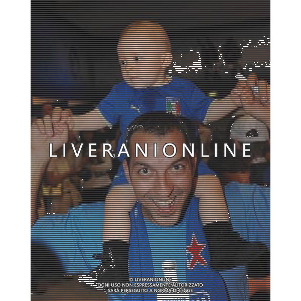 Conferenza Stampa Nazionale Italiana a Baden - 15.06.2008 Europei Austria Nella Foto: TIFOSI A CASA AZZURRI Ph.Vitez-Ag. Aldo Liverani