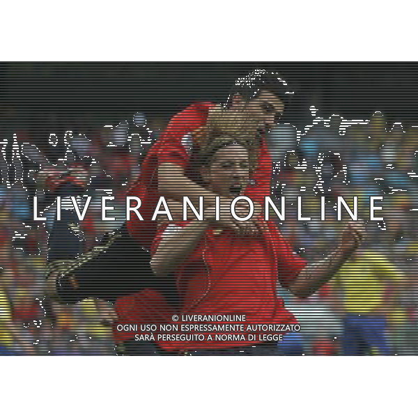 Innsbruck (AUT) 14-06-2008 Campionato europeoo calcio EURO2008 svezia-spagna 1:2 nella foto esultanza fernando torres ph marco luzzani/ag aldo liverani s.p.a.