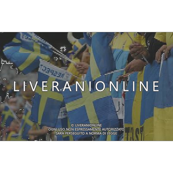 Innsbruck (AUT) 14-06-2008 Campionato europeoo calcio EURO2008 svezia-spagna 1:2 nella foto tifo svezia ph marco luzzani/ag aldo liverani s.p.a.