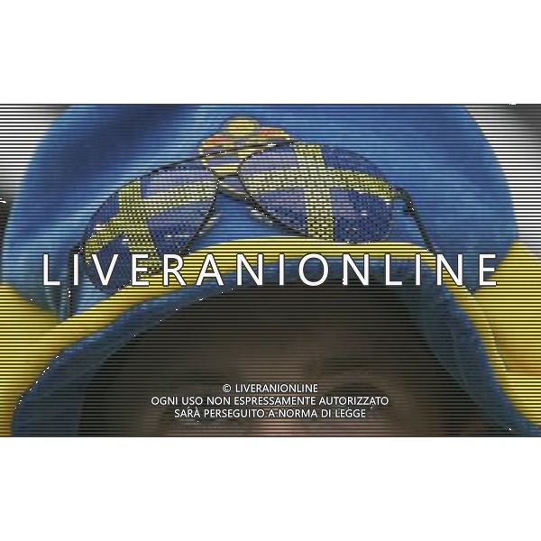 Innsbruck (AUT) 14-06-2008 Campionato europeoo calcio EURO2008 svezia-spagna 1:2 nella foto tifo svezia ph marco luzzani/ag aldo liverani s.p.a.