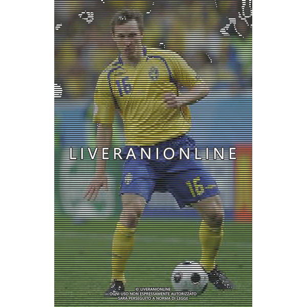 Innsbruck (AUT) 14-06-2008 Campionato europeoo calcio EURO2008 svezia-spagna 1:2 nella foto kim kallstrom ph marco luzzani/ag aldo liverani s.p.a.