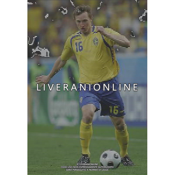 Innsbruck (AUT) 14-06-2008 Campionato europeoo calcio EURO2008 svezia-spagna 1:2 nella foto kim kallstrom ph marco luzzani/ag aldo liverani s.p.a.