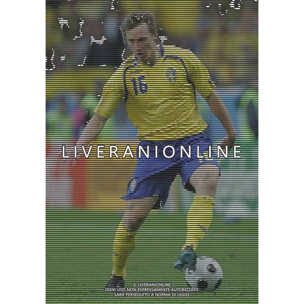 Innsbruck (AUT) 14-06-2008 Campionato europeoo calcio EURO2008 svezia-spagna 1:2 nella foto kim kallstrom ph marco luzzani/ag aldo liverani s.p.a.