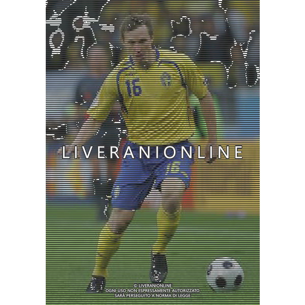 Innsbruck (AUT) 14-06-2008 Campionato europeoo calcio EURO2008 svezia-spagna 1:2 nella foto kim kallstrom ph marco luzzani/ag aldo liverani s.p.a.