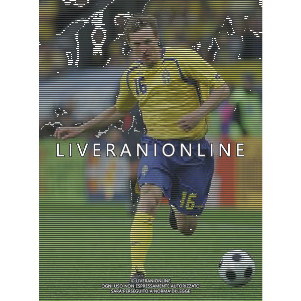 Innsbruck (AUT) 14-06-2008 Campionato europeoo calcio EURO2008 svezia-spagna 1:2 nella foto kim kallstrom ph marco luzzani/ag aldo liverani s.p.a.