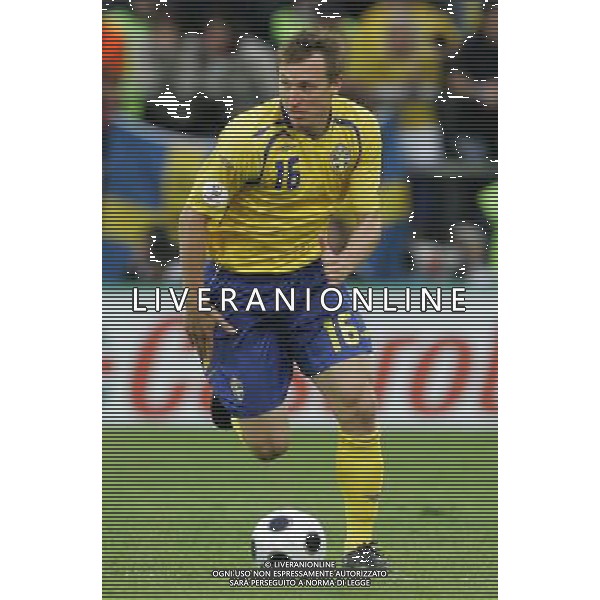 Innsbruck (AUT) 14-06-2008 Campionato europeoo calcio EURO2008 svezia-spagna 1:2 nella foto kim kallstrom ph marco luzzani/ag aldo liverani s.p.a.