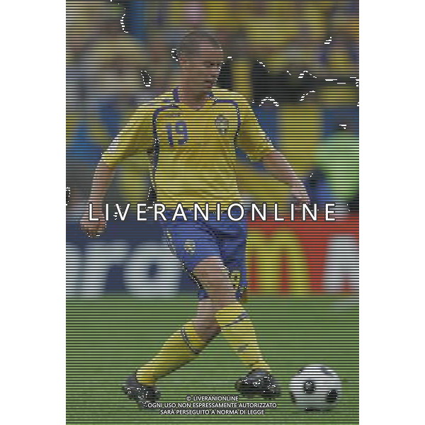 Innsbruck (AUT) 14-06-2008 Campionato europeoo calcio EURO2008 svezia-spagna 1:2 nella foto daniel andersson ph marco luzzani/ag aldo liverani s.p.a.