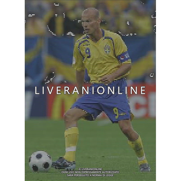 Innsbruck (AUT) 14-06-2008 Campionato europeoo calcio EURO2008 svezia-spagna 1:2 nella foto fredrik ljungberg ph marco luzzani/ag aldo liverani s.p.a.