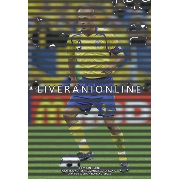 Innsbruck (AUT) 14-06-2008 Campionato europeoo calcio EURO2008 svezia-spagna 1:2 nella foto fredrik ljungberg ph marco luzzani/ag aldo liverani s.p.a.