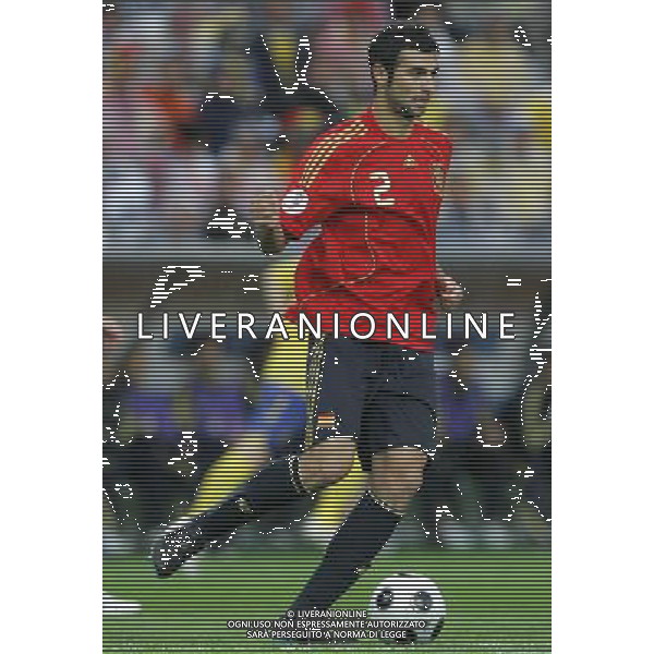 Innsbruck (AUT) 14-06-2008 Campionato europeoo calcio EURO2008 svezia-spagna 1:2 nella foto raul albiol ph marco luzzani/ag aldo liverani s.p.a.