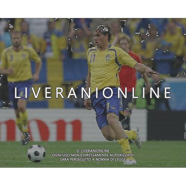 Innsbruck (AUT) 14-06-2008 Campionato europeoo calcio EURO2008 svezia-spagna 1:2 nella foto johan elmander ph marco luzzani/ag aldo liverani s.p.a.