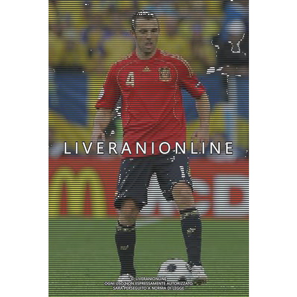 Innsbruck (AUT) 14-06-2008 Campionato europeoo calcio EURO2008 svezia-spagna 1:2 nella foto carlos marchena ph marco luzzani/ag aldo liverani s.p.a.