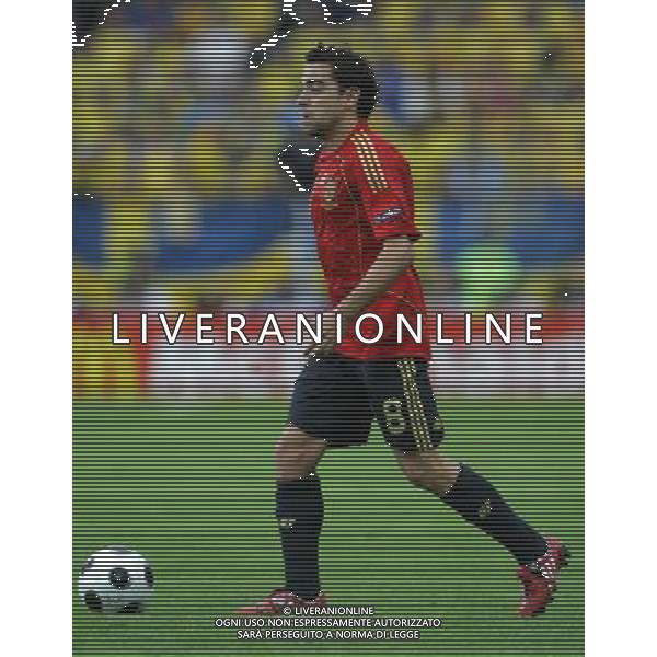 Innsbruck (AUT) 14-06-2008 Campionato europeoo calcio EURO2008 svezia-spagna 1:2 nella foto xavi hernandez ph marco luzzani/ag aldo liverani s.p.a.