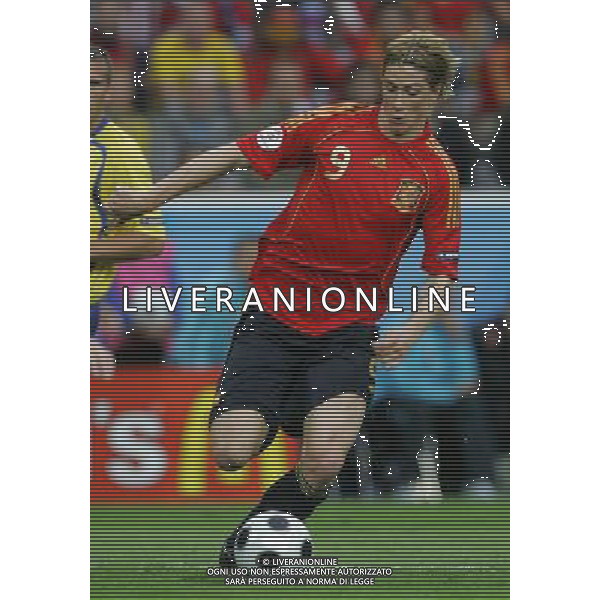 Innsbruck (AUT) 14-06-2008 Campionato europeoo calcio EURO2008 svezia-spagna 1:2 nella foto fernando torres ph marco luzzani/ag aldo liverani s.p.a.