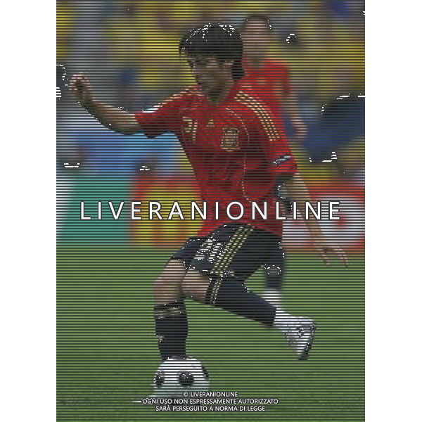 Innsbruck (AUT) 14-06-2008 Campionato europeoo calcio EURO2008 svezia-spagna 1:2 nella foto david silva ph marco luzzani/ag aldo liverani s.p.a.