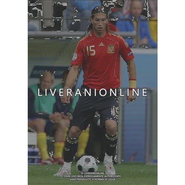 Innsbruck (AUT) 14-06-2008 Campionato europeoo calcio EURO2008 svezia-spagna 1:2 nella foto sergio ramos ph marco luzzani/ag aldo liverani s.p.a.