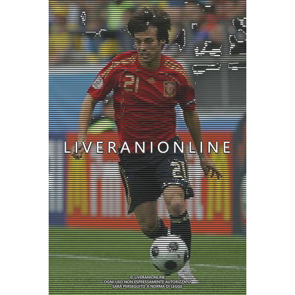 Innsbruck (AUT) 14-06-2008 Campionato europeoo calcio EURO2008 svezia-spagna 1:2 nella foto david silva ph marco luzzani/ag aldo liverani s.p.a.
