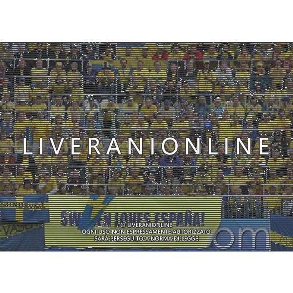 Innsbruck (AUT) 14-06-2008 Campionato europeoo calcio EURO2008 svezia-spagna 1:2 nella foto tifo svezia ph marco luzzani/ag aldo liverani s.p.a.