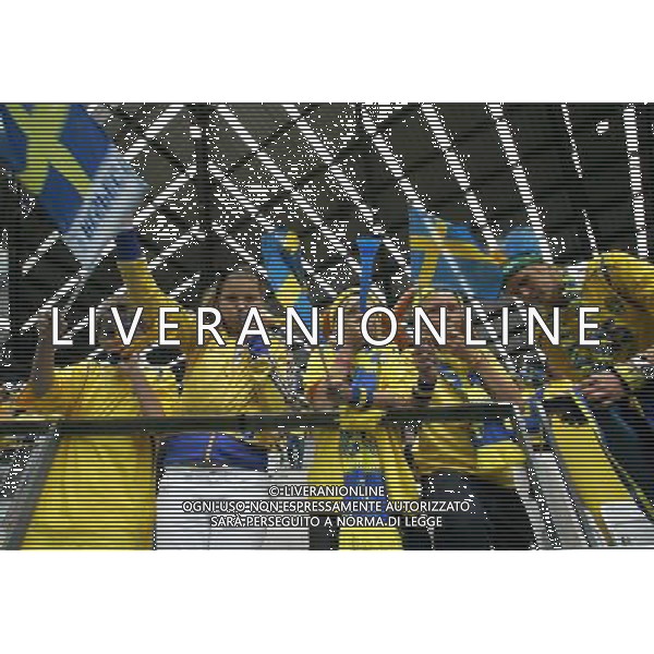 Innsbruck (AUT) 14-06-2008 Campionato europeoo calcio EURO2008 svezia-spagna 1:2 nella foto TIFO SVEZIA ph marco luzzani/ag aldo liverani s.p.a.