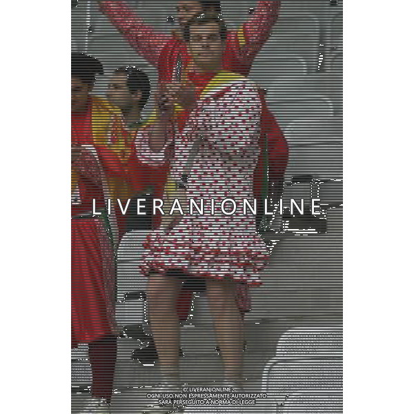 Innsbruck (AUT) 14-06-2008 Campionato europeoo calcio EURO2008 svezia-spagna 1:2 nella foto tifo spagna ph marco luzzani/ag aldo liverani s.p.a.