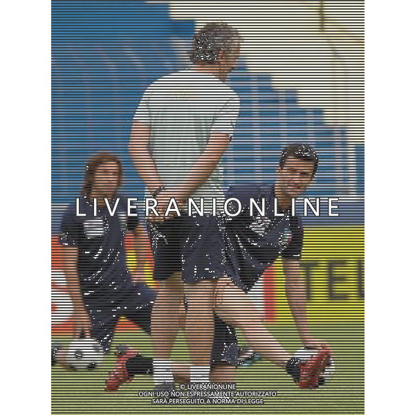 Allenamento Nazionale Italiana Baden - 15.06.2008 Nella Foto:DONADONI ROBERTO-PANUCCI CHRISTIAN /Ph.Vitez-Ag. Aldo Liverani