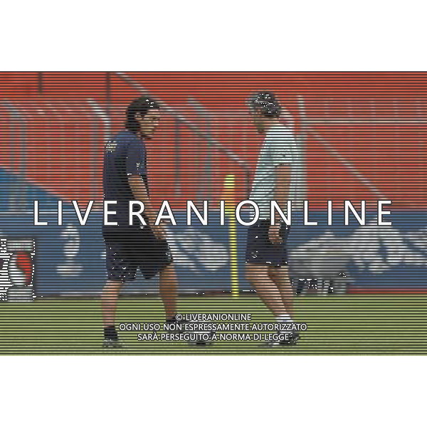 Allenamento Nazionale Italiana Baden - 15.06.2008 Nella Foto:DONADONI ROBERTO-CAMONARESI MAURO /Ph.Vitez-Ag. Aldo Liverani