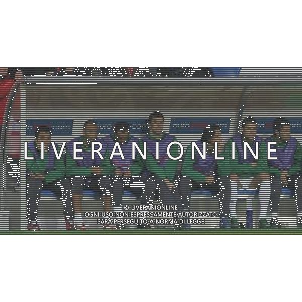 Svizzera - Portogallo 15/06/2008 Europei 2008 nella foto deco e Cristiano Ronaldo in panchina ph luzzani/Ag. Aldo Liverani sas