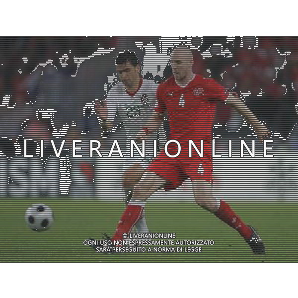 Svizzera - Portogallo 15/06/2008 Europei 2008 nella foto helder postiga e senderos ph luzzani/Ag. Aldo Liverani sas