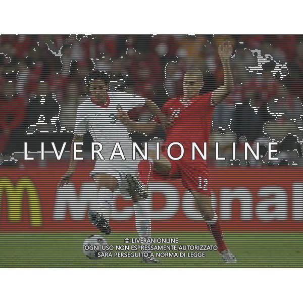 Svizzera - Portogallo 15/06/2008 Europei 2008 nella foto derdiyonk e bruno alves ph luzzani/Ag. Aldo Liverani sas