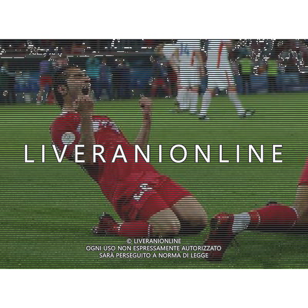 Turchia - Repubblica Ceca 3:2 15.06.2008 Europei 2008 Ginevra nella foto esultanza di Hamit Altintop copyright by firo sportphoto/Ag. Aldo Liverani sas - ITALY ONLY -