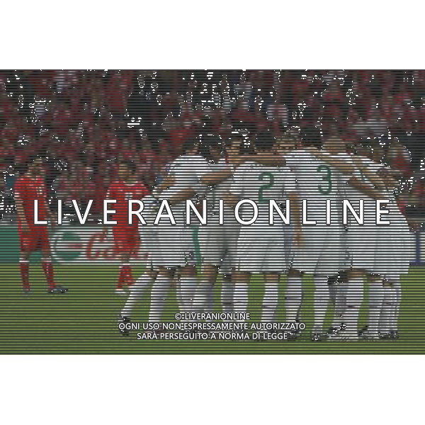 Basilea (CH) 15-06-2008 Campionato europeo calcio EURO2008 svizzera-portogallo 2:0 nella foto il portogallo prima della partita ph marco luzzani/ag aldo liverani s.a.s.