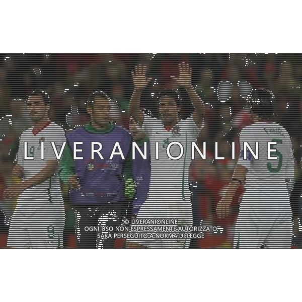 Basilea (CH) 15-06-2008 Campionato europeo calcio EURO2008 svizzera-portogallo 2:0 nella foto il portogallo a fine partita ph marco luzzani/ag aldo liverani s.a.s.