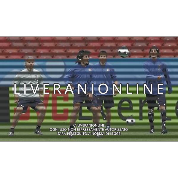 Zurigo (CH) 16-08-2008 allenamento italia nella foto gattuso, donadoni, del piero e aquilani ph marco luzzani/ag aldo liverani s.a.s.