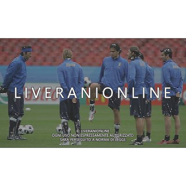 Zurigo (CH) 16-08-2008 allenamento italia nella foto un momento dell\'allenamento ph marco luzzani/ag aldo liverani s.a.s.