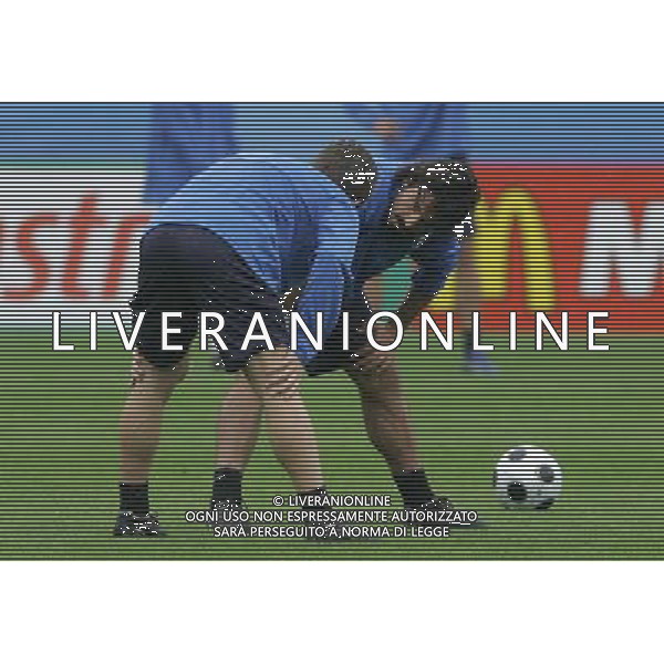 Zurigo (CH) 16-08-2008 allenamento italia nella foto gennaro gattuso e antonio cassano ph marco luzzani/ag aldo liverani s.a.s.