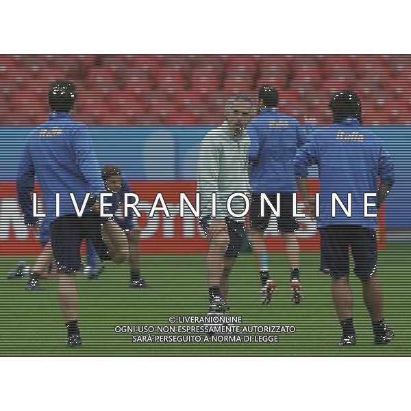 Zurigo (CH) 16-08-2008 allenamento italia nella foto antonio cassano, roberto donadoni e gennaro gattuso ph marco luzzani/ag aldo liverani s.a.s.