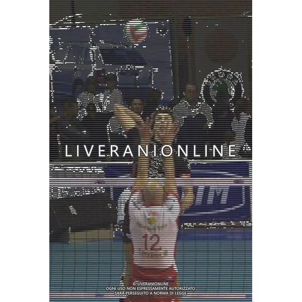 RAVENNA 23/10/03 FINALE SUPERCOPPA ITALIANA SISLEY TREVISO-LUBE MACERATA nella foto dineikin stanislav* foto gigi arcaini/ag.aldo liverani
