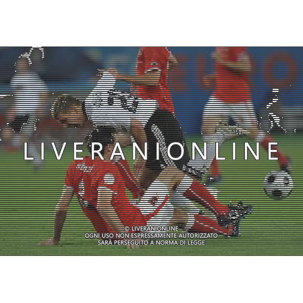 UEFA EURO 2008 Gruppo B M20 Vienna - 16.06.2008 Austria-Germania Nella Foto:PODOLSKI-STRANZL /Ph.Vitez-Ag. Aldo Liverani