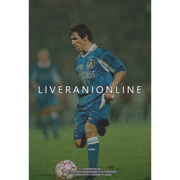 Vicenza - Chelsea semifinale Coppa delle Coppe 1998 nella foto Gianfranco Zola Ph Agenzia Aldo Liverani Sas