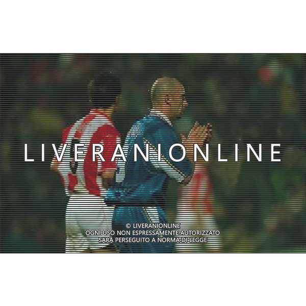 Vicenza - Chelsea semifinale Coppa delle Coppe 1998 nella foto Gianluca Vialli Ph Agenzia Aldo Liverani Sas