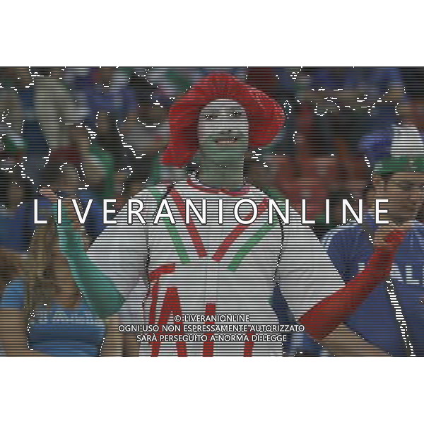 ZURIGO 17/06/2008 ITALIA-FRANCIA EURO 2008 NELLA FOTO TIFOSI ITALIA FOTO MARCO LUZZANI-AG ALDO LIVERANI