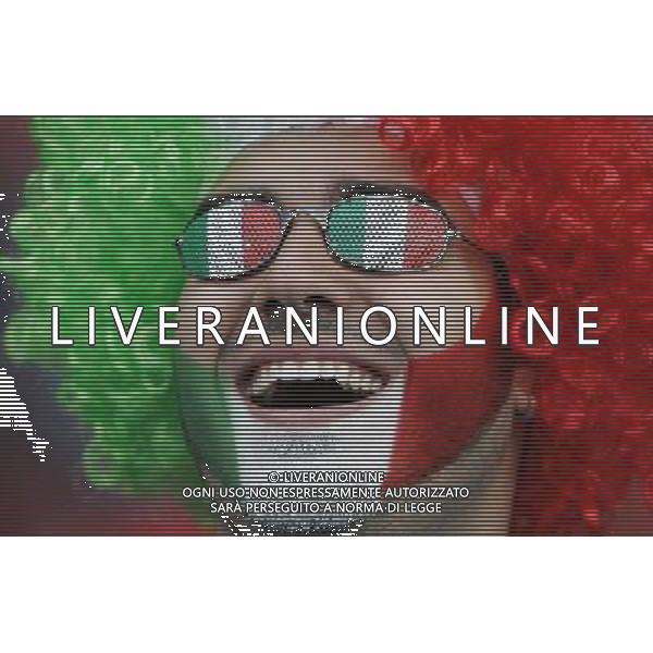 ZURIGO 17/06/2008 ITALIA-FRANCIA EURO 2008 NELLA FOTO TIFOSI ITALIA FOTO MARCO LUZZANI-AG ALDO LIVERANI