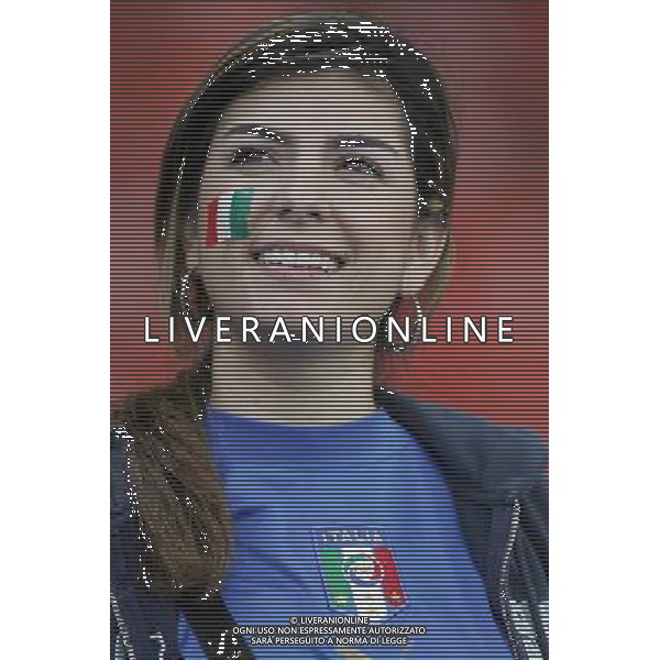 ZURIGO 17/06/2008 ITALIA-FRANCIA EURO 2008 NELLA FOTO TIFOSI ITALIA FOTO MARCO LUZZANI-AG ALDO LIVERANI