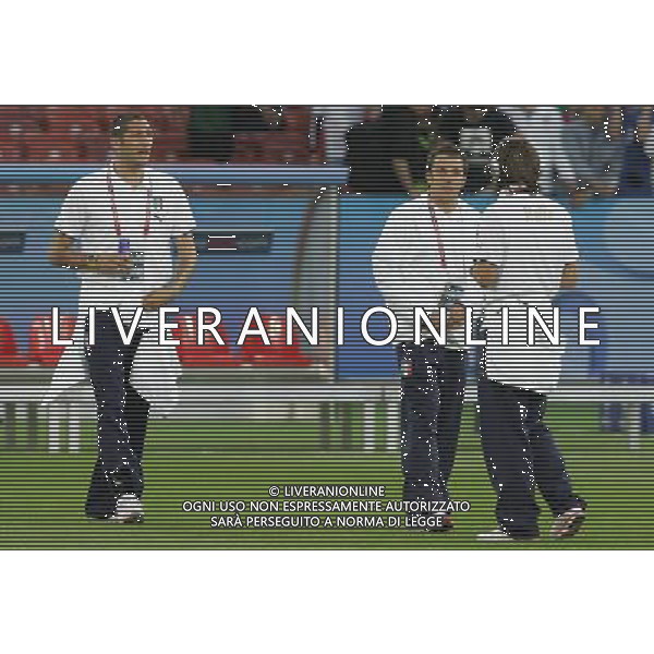 ZURIGO 17/06/2008 ITALIA-FRANCIA EURO 2008 NELLA FOTO MARCO MATERAZZI-ALESSANDRO DEL PIERO FOTO MARCO LUZZANI-AG ALDO LIVERANI