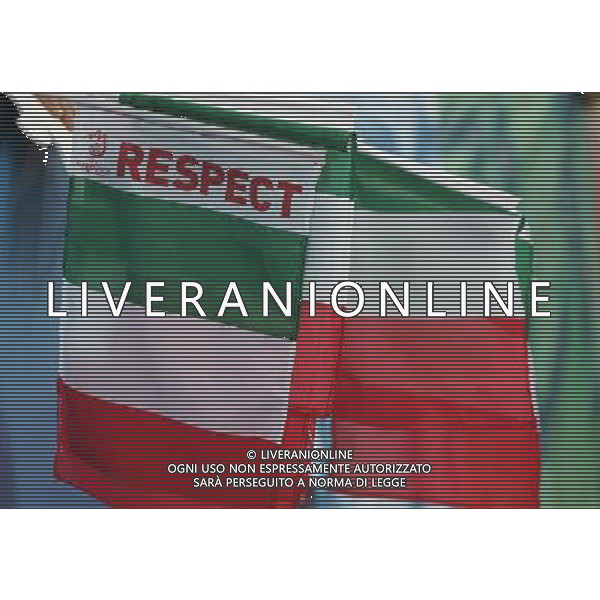 ZURIGO 17/06/2008 ITALIA-FRANCIA EURO 2008 NELLA FOTO BANDIERE ITALIA FOTO MARCO LUZZANI-AG ALDO LIVERANI