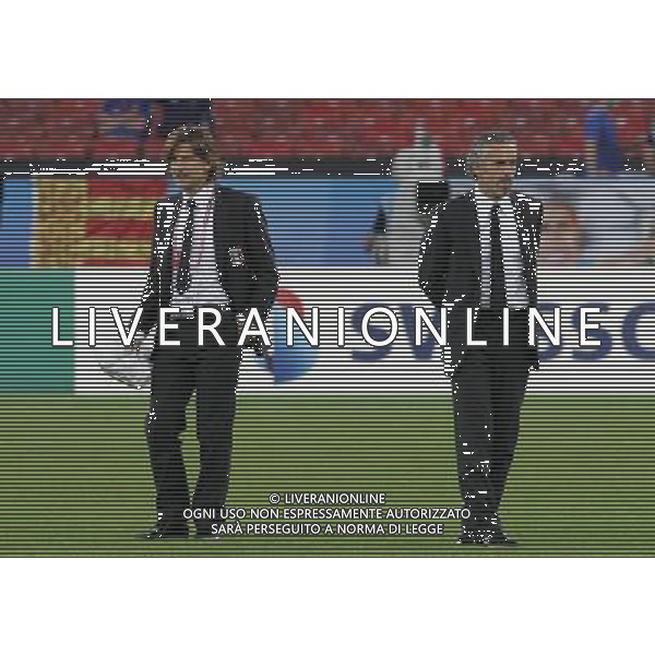 ZURIGO 17/06/2008 ITALIA-FRANCIA EURO 2008 NELLA FOTO ROBERTO DONADONI FOTO MARCO LUZZANI-AG ALDO LIVERANI