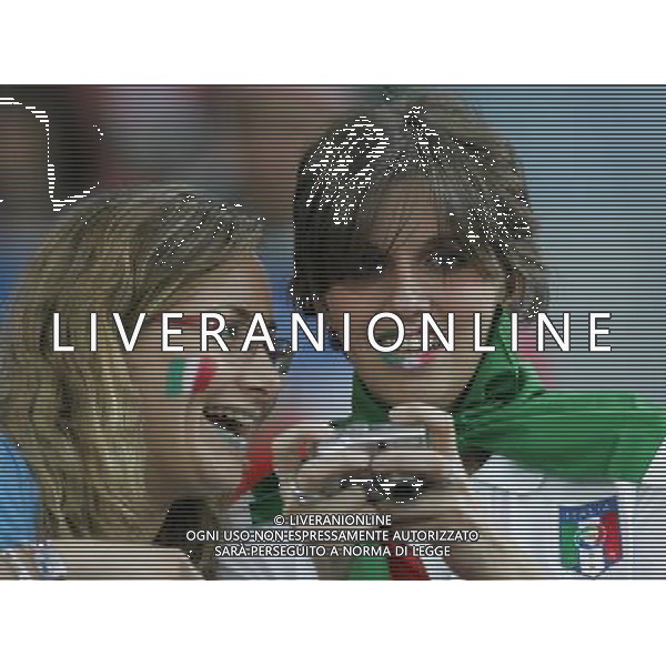ZURIGO 17/06/2008 ITALIA-FRANCIA EURO 2008 NELLA FOTO TIFOSI ITALIA FOTO MARCO LUZZANI-AG ALDO LIVERANI