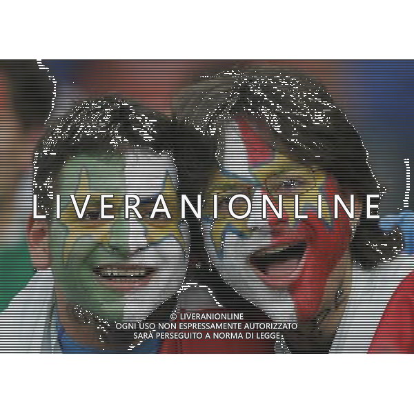 ZURIGO 17/06/2008 ITALIA-FRANCIA EURO 2008 NELLA FOTO TIFOSI ITALIA FOTO MARCO LUZZANI-AG ALDO LIVERANI