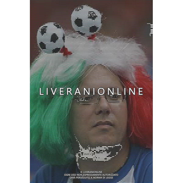 ZURIGO 17/06/2008 ITALIA-FRANCIA EURO 2008 NELLA FOTO TIFOSI ITALIA FOTO MARCO LUZZANI-AG ALDO LIVERANI