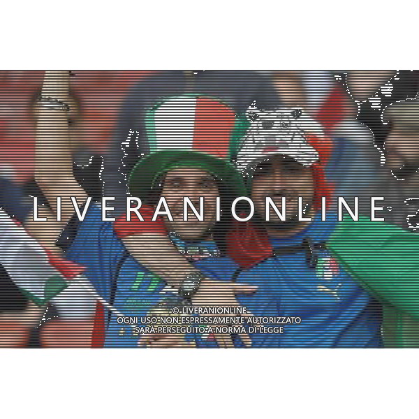 UEFA EURO 2008 Gruppo C M22 Zurigo - 17.06.2008 Francia-Italia Nella Foto:TIFOSI ITALIA /Ph.Vitez-Ag. Aldo Liverani